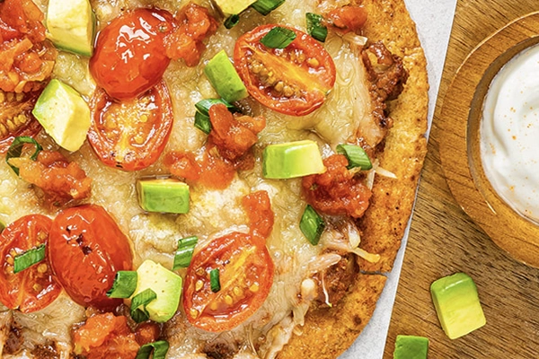 Mexican Tortilla Pizza